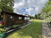 Garten mit Gartenhaus - 