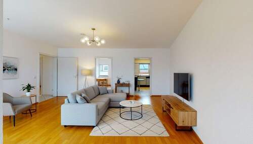 Wohnbereich Visualisierung - 4 Zimmer Etagenwohnung in Frankfurt am Main