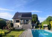 Haus mit Pool - Exklusives Wohnen am Kummerower See - Pool, Sauna, Rosengarten & Energieklasse A