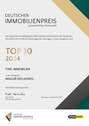 Urkunde Top 10 - Deustcher Immobilienpreis - 