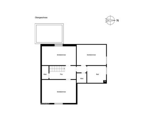 Obergeschoss Haus 11 - 