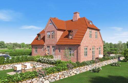 Visu Doppelhaus Nordseite - 5 Zimmer Doppelhaushälfte zum Kaufen in Sylt