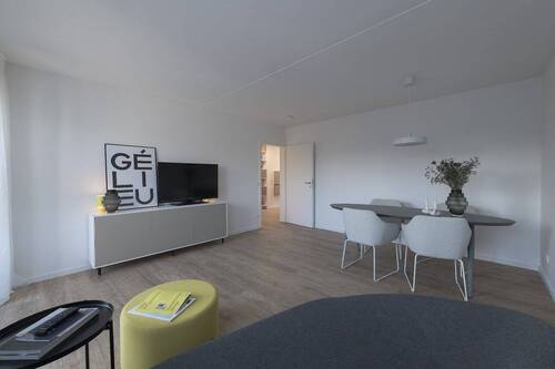 Wohnzimmeransicht 2 - Etagenwohnung mit 61,70 m&sup2; in Berlin zur Miete