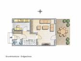 Grundrissskizze Erdgeschoss - 