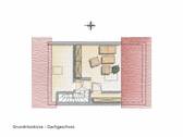 Grundrissskizze Dachgeschoss - 
