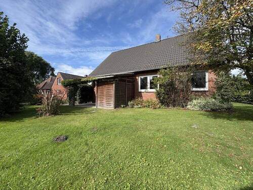 Ansicht - Modernisiertes Einfamilienhaus in Sackgassenlage in Stadland-Schwei