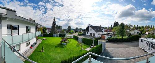 Blick vom Balkon - 