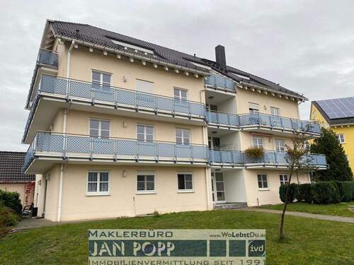 Gartenansicht - 3 Zimmer Etagenwohnung zum Kaufen in Mohlsdorf-Teichwolframsdorf