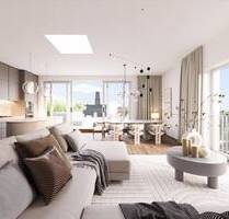 Sonniges Penthouse mit ca. 50m² SüdWest Terrasse und Panoramablick - Berlin Friedenau