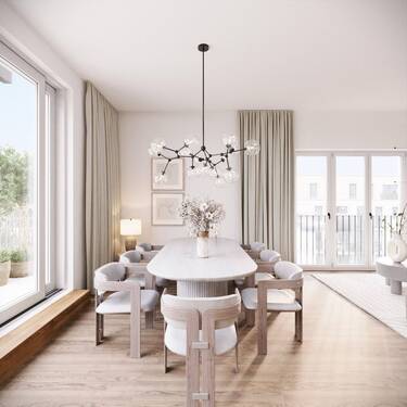 Penthouse Friedenau Einrichtungsbeispiel - Etagenwohnung mit 123,00 m&sup2; in Berlin zum Kaufen