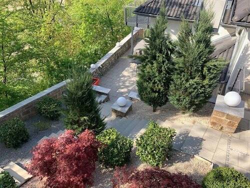 Außenanlagen - Hochwertige 4-Zimmerwohnung in Luxus-Anwesen mit gr. Terrasse u. BergblickWeitblick bei München in Mühldorf am Inn