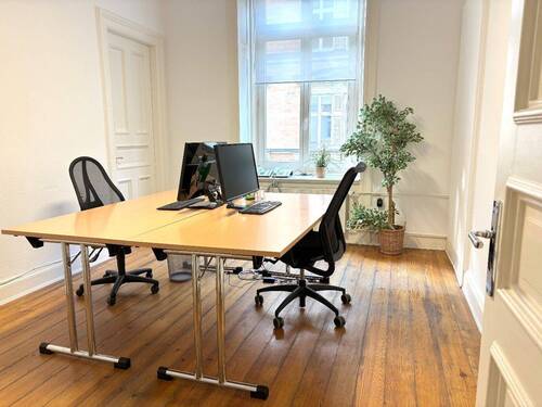 Büroraum 1 - Schöner Büroraum in den Hamburger Colonnaden - All-in-Miete