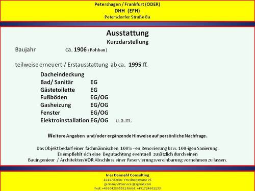 Ausstattung - 