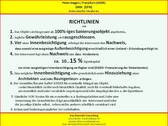 Hinweise / Richtlinien /AGB - 