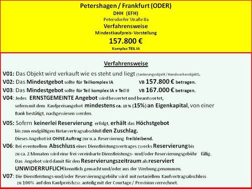 Hinweise / Richtlinien /AGB - 