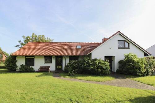 Ansicht vorn - Einfamilienhaus mit 141,00 m&sup2; in Westerdeichstrich zum Kaufen