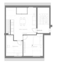 Grundriss - WE 53qm - 