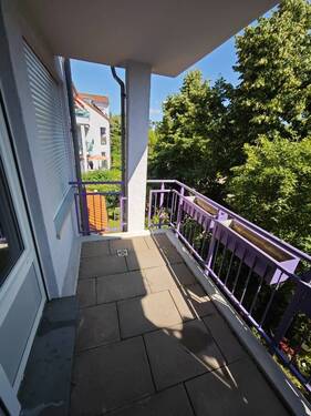 Balkon - 2 Zimmer Etagenwohnung zur Miete in Leipzig
