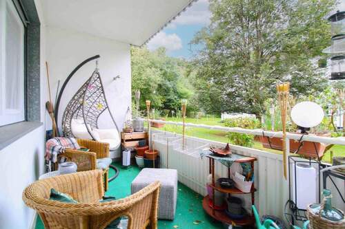 Balkon - 3 Zimmer Etagenwohnung in Marburg