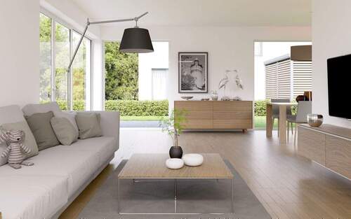 Visualisierung-Wohnen - Grundstück in Großpösna