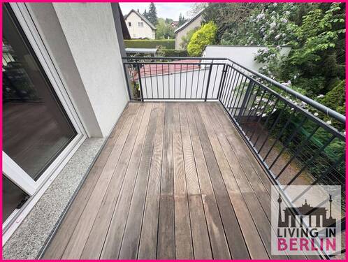 Balkon - 3 Zimmer Etagenwohnung in Berlin