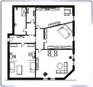 Grundriss - 3 Zimmer Etagenwohnung zur Miete in Mittweida