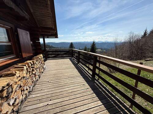 Terrasse mit Alpenblick - 