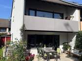 Terrasse u. Balkon in Süd - Großes, helles REH für die Familie mit modernem Grundriss und wunderschönem Garten