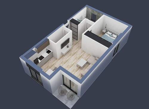 3 - 2 Zimmer Etagenwohnung in Herford