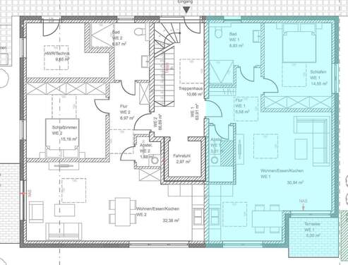 1_EG - Etagenwohnung mit 63,90 m&sup2; in Herford zum Kaufen
