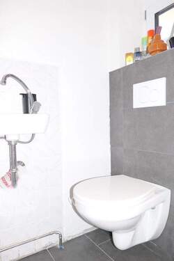 03-Gäste-WC - 3 Zimmer Reihenmittelhaus in Bad Tölz