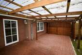 überdachte Terrasse am Wohnzimmer - 