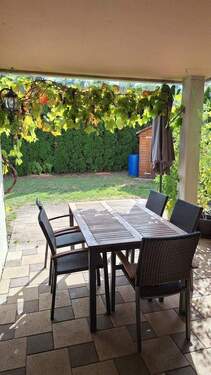 Südterrasse mit Überdachung - 
