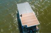 Aussenansicht - Voll möbliertes, modernes Hausboot mit Liegeplatz in Berlin-Köpenick - Wohnen direkt auf dem Wasser