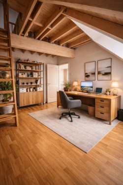 Visualisierung Arbeitszimmer - 