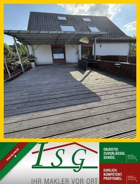 Terrasse - Wohnen wie im Einfamilienhaus - Separater Zugang - Dachterrasse - AB SOFORT