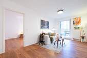 Wohnzimmer - * 2-Zi.-Wohnung * Citylage Bismarckviertel * Saniert, provisionsfrei, leer