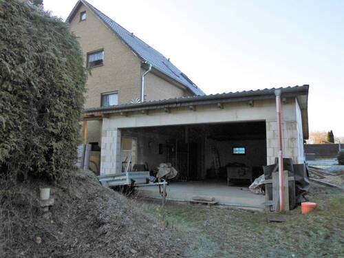 Garagenansicht - Einfamilienhaus mit 117,60 m&sup2; in Remlingen zum Kaufen