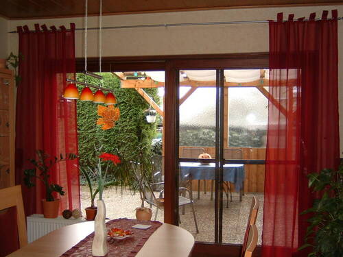 Esszimmer mit Gartenzugang - 