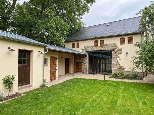 KI Visualisierung Rückansicht Scheune - 