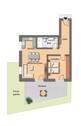 Grundriss Wohnung A14 - 