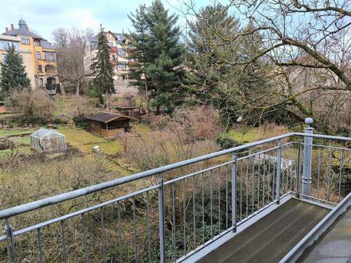 Aussicht vom Balkon - 