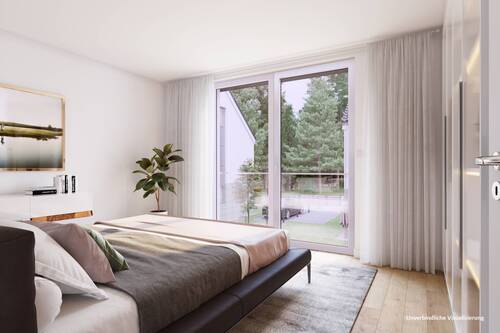 Hauskauf_Brandenburg_Schlafzimmer_Erkner - 4 Zimmer Doppelhaushälfte in Erkner