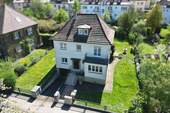 Ansicht von Norden - Freistehendes Einfamilienhaus mit Garten und Garage in sehr ruhiger und bevorzugter Wohnlage!