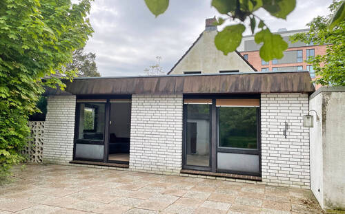 Terrasse - 6 Zimmer Einfamilienhaus zum Kaufen in Hamburg