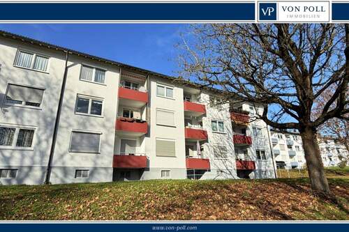 Bild 1 - Komfortable 3-Zimmer-Wohnung mit Balkon in Ulm-Böfingen