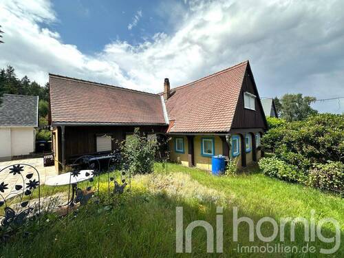 Hausansicht - Ferien- oder Familiendomizil im Zittauer Gebirge