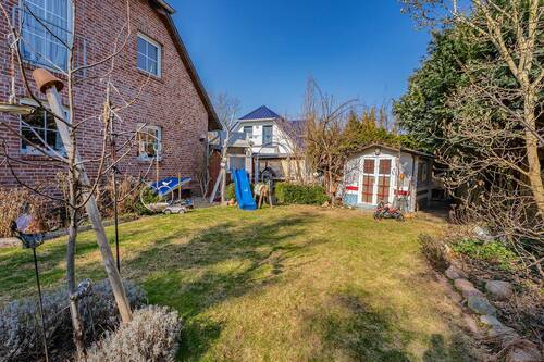 Spielecke im Garten - 