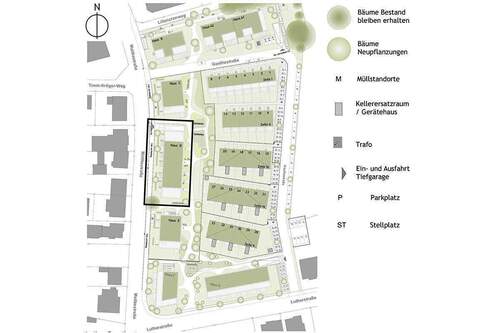 Lageplan Lutherquartier - 