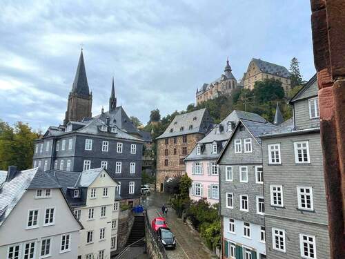 Blick auf das Marburger Schloss - 